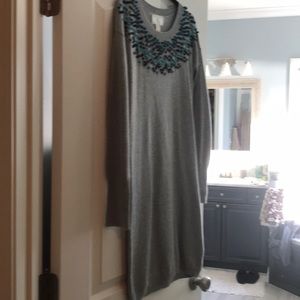 Ruby moon by anthropology sweater dress small